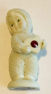 Departamento Figura 56 Snowbabies My Heart Shines For You Red Jewel piedra de nacimiento de julio - Imagen 1 de 3