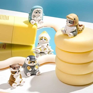 Mofusand Marine Life Meow Sitting Pose Figura misteriosa da collezione, scatola cieca - Foto 1 di 9