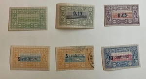 Französische Kolonien Somalische Küste Cote Somalis 1899 Briefmarken von YT 22 bis 29 -MH/ gebraucht - Bild 1 von 2