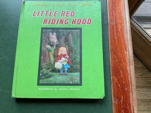LITTLE RED RIDING HOOD Deluxe Living Story Book Izawa Hijikata 1967 Hologram - Picture 1 of 10