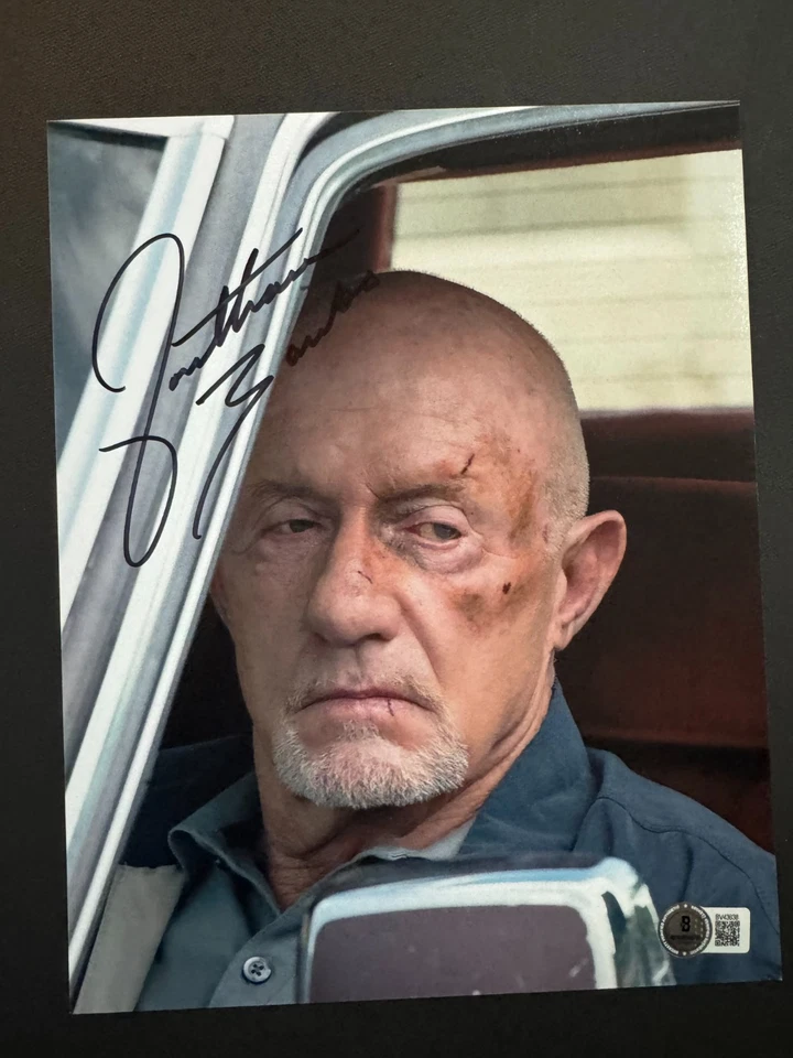 Jonathan Banks 罕见! 亲笔签名签名 Breaking Bad 8 x 10 照片 Beckett BAS 可口可乐 — 第 1/1 张图片