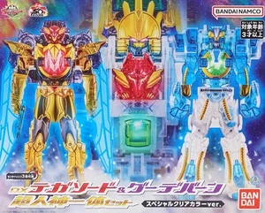 NEW Bandai  DX Tega Sword & Gudeburn Super God One Set Special Clear Color ver. - Picture 1 of 10