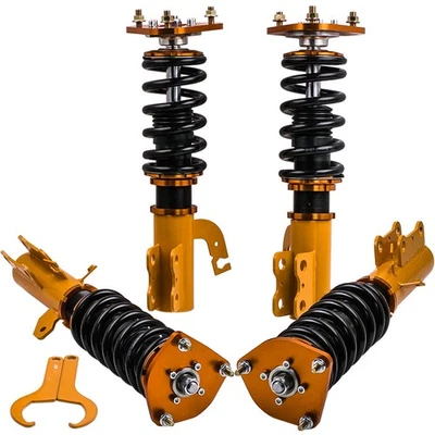 Front & Rear Coilovers Kit For Toyota Celica FWD 90-93 Adj. Height Shock Struts Foto 1 de 4