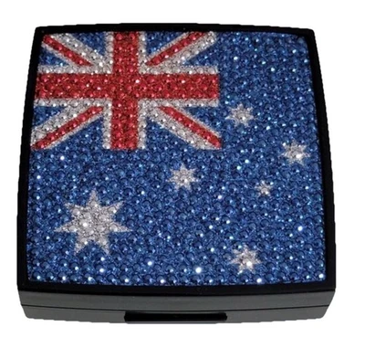 NEW YBF Your Best Friend Neutralizing Pressed Yellow Powder Rhinestone Bling - Image 1 of 4