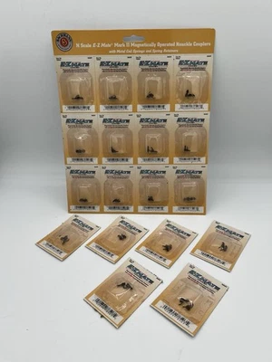 ACOPLADORES BACHMANN #78503 ACCIONADOS MAGNÉTICAMENTE E-Z MATE MARK II - 18 EN TOTAL Foto 1 de 3