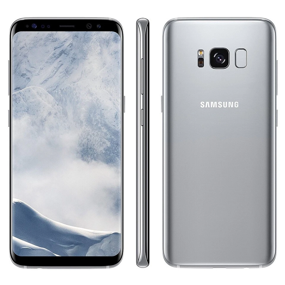 Samsung Galaxy S8 4G argento 64 GB condizioni abbastanza buone - Immagine 1 di 4