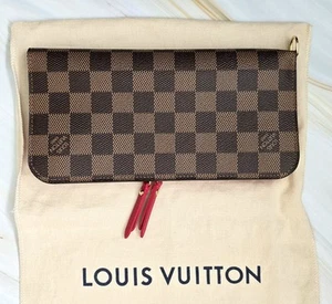 New Louis Vuitton Monogram Portefeuille Insolite Long Wallet Rose - Picture 1 of 10