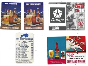 BUFFALO BILLS  SCHEDULE     /  1981 - Bild 1 von 1