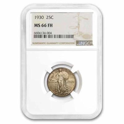 1930 Standing Liberty Quarter MS-66 NGC (Full Head) - Image 1 of 3