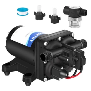 ECO-WORTHY 42-Series 12V RV Water Pump with Pressure Switch, 3.5GPM 55PSI 12 ... - Picture 1 of 7
