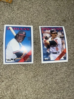 1988 Topps Cleveland Indians You Pick The Player/Card - Image 1 of 4