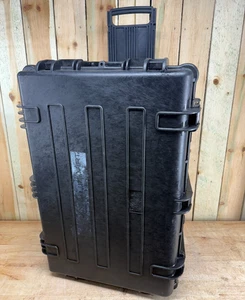 Explorer 7641 Transport Large Rolling Case Black Good Condition A/B - Picture 1 of 11