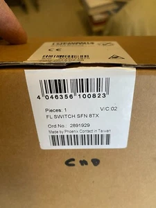 1PCS NEW Phoenix Contact FL Switch SFN 87X Ethernet Switch 2891929 Free delivery - Picture 1 of 8