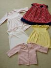 4 BABY GIRLS DRESSES AGE 3-6 MONTHS NEXT,GEORGE,MARKS AND SPENCERS,PUMPKIN PATC