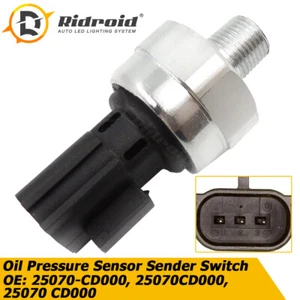 Interruptor emisor sensor de presión de aceite 25070-CD000 para Nissan 350Z 2003-2009 3,5 L - Imagen 1 de 8