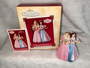 Neu 2004 Hallmark Barbie als die Prinzessin und der Bettler Ornament #2 * LESEN - Bild 1 von 17