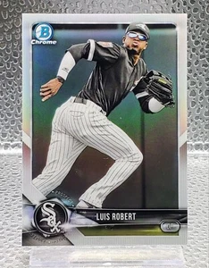 Luis Robert - 2018 Bowman Chrome Draft RC REFRACTOR #BDC-188 - WHITE SOX  - Bild 1 von 3