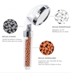 Pommeau De Douche Eco Thermale Haute Pression Filtration ET/OU Recharge Billes - Imagen 1 de 4