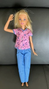 Barbie Nurse / Doctor Career Doll 'You Can Be Anything' Mattel Original Outfit - Picture 1 of 6