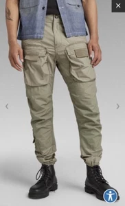 G-Star Raw Men's Regular Tapered Cargo Pants Shamrock Light Green New - Picture 1 of 4