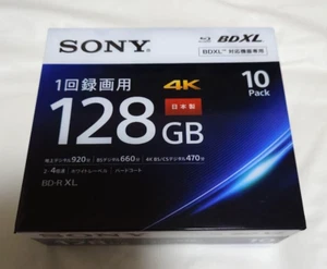 BD-R XL 128GB BDXL HD SONY Printable 10 Packs 2-4x Speed Blu-ray Disc 4K - Bild 1 von 11