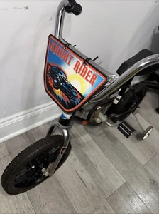 Coleco 1987 SEARS KNIGHT RIDER KITT Bike Bicycle Original David Hasselhoff 🔥 - Picture 1 of 21