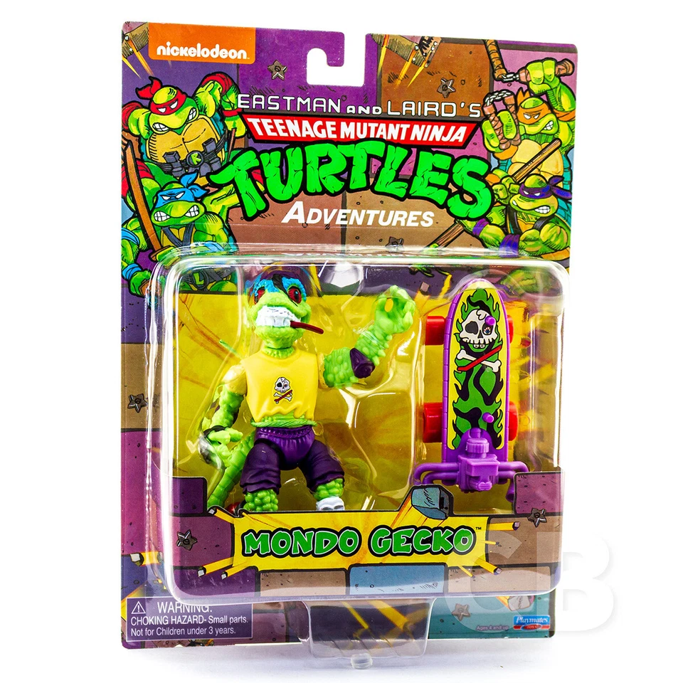 Teenage Mutant Ninja Turtles Adventure Heroes 12 cm Figur: Mondo Gecko
