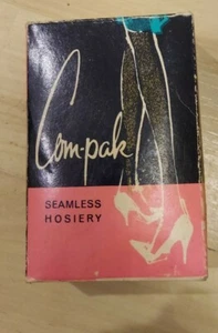 Vtg Compak Seamless Hosiery Pantyhose - Picture 1 of 2