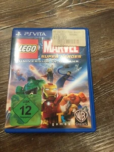 PLAYSTATION PS VITA SPIEL Lego Marvel Super Heroes GUT !!! - Picture 1 of 2