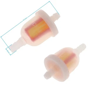 2X Universal Benzinfilter Filter für China Roller  Motorrad Scooter Quad ATV  - Bild 1 von 5
