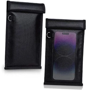 Simket Faraday Sacs pour Téléphones et Clé Voiture Pack de 2, Signal M (jusqu'au Téléphone) - Photo 1 sur 8