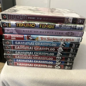 Samurai Champloo: Dvd 1,2,3,4,5 And 7 Anime Series - GENEON Plus Extras - Picture 1 of 3
