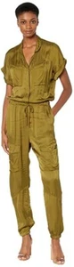 YOUNG FABULOUS & BROKE Truman Solid Jumpsuit S Fern Green - Picture 1 of 6