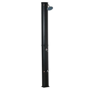 7 ft Outdoor Solar Heated Shower Hot Cold for Poolside Beach Pool Spa 9.2 Gallon - Picture 1 of 11