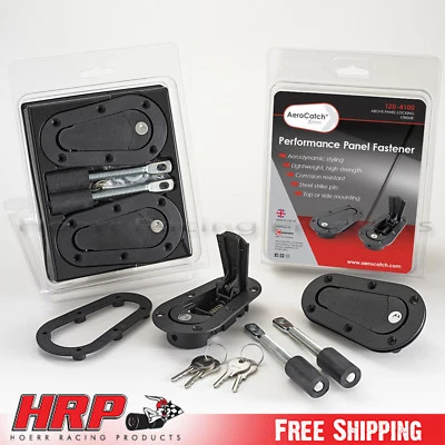 AeroCatch 120-4100 Plus Flush Locking Hood Latch and Pin Kit - Image 1 of 4