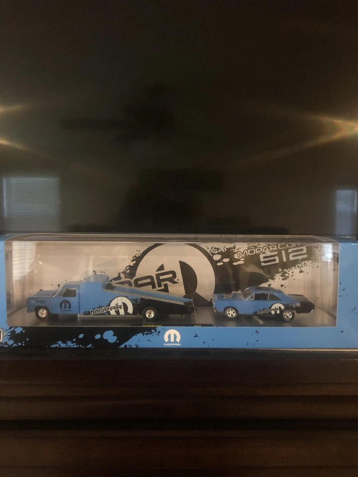 M2 MACHINES 1974 DODGE TRUCK HAULER 1969 DART SWINGER MOPAR LIMITED TO 9600 🔥 - Image 1 of 1