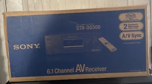 Sony STR DG500 6.1 Channel 110 Watt Receiver Brand New Unopened - Picture 1 of 6