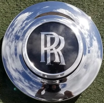 Factory Rolls Royce Phantom Center Cap Chrome OEM 21 inch Wheel Spring Legacy - Image 1 of 4