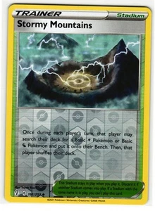 Stormy Mountains 161/203 Evolving Skies Englisch Pokemon TCG - Bild 1 von 2