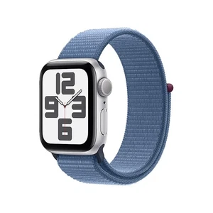 Apple Watch SE 2 40mm Aluminium Argenté - Boucle Sport Bleu Hiver MRE33CL/A - Photo 1 sur 3