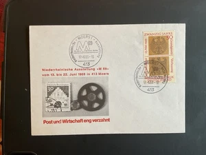 Schöner Briefumschlg Mit Briefmarke  - Bild 1 von 1