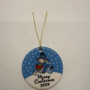 eeyore 2024 christmas ornament - Picture 1 of 3