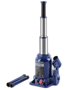 BAOSHISHAN 6 Ton Double Ram Bottle Jack 6-1/4" to 15-3/4" Lifting - Bild 1 von 7