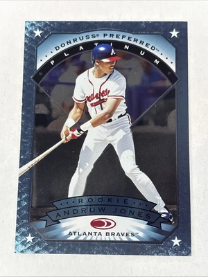 Donruss Preferred Platinum RC #143 1997 Andruw Jones Foto 1 de 2