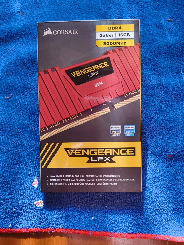 Corsair Vengeance LPX Ddr4 Ram 16 Gigs 3000 MHz - Image 1 of 4