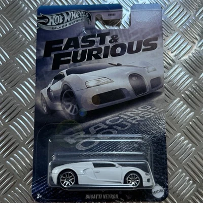 Hot Wheels Bugatti Veyron Fast & Furious Silver Series 1:64 Mattel - Image 1 of 2