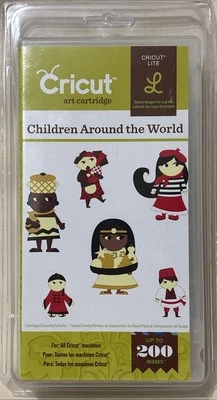 Cricut 艺术卡带 - 世界各地的儿童 - 全新/密封 2001437 — 第 1/2 张图片