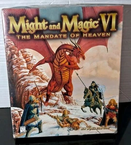 Might and Magic VI: The Mandate of Heaven (PC, 1998) Big Box Sealed New - Picture 1 of 6