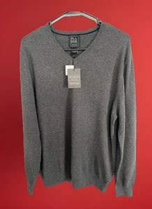 Neu mit Etikett Jos. A Bank Traveler Collection Herren Pullover grau 100% Pima Baumwolle Gr. Large - Bild 1 von 9