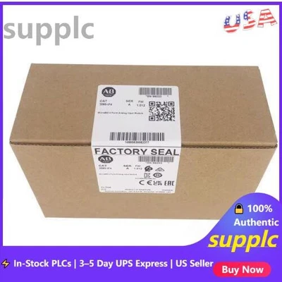 New Allen Bradley 2085-IF4 Micro800 4 Point Analog Input Module US Free Tax - Image 1 of 4
